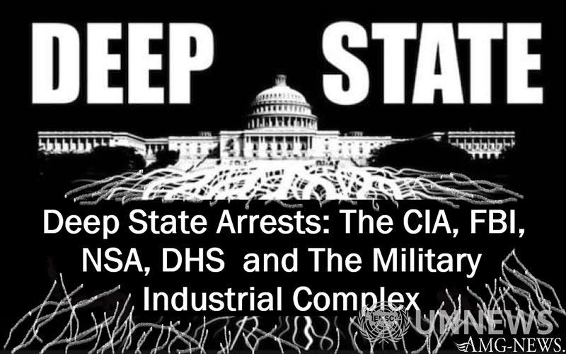 깊은 국가 체포 CIA, FBI, NSA, DHS 및 군사 산업 단지 UNnews 유엔뉴스 유엔신문